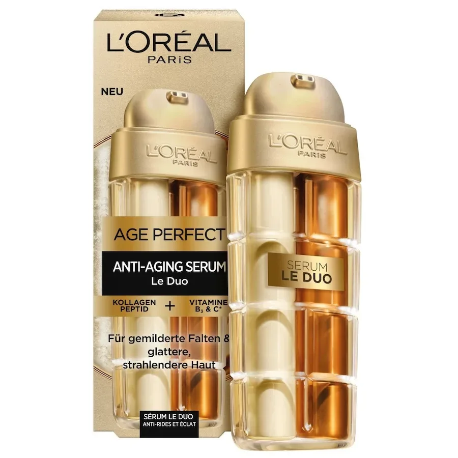 L'Oréal Paris - Age Perfect Le Duo Serum Anti-Aging, Duo Serum AgePerfect Renaissan, 30 ml