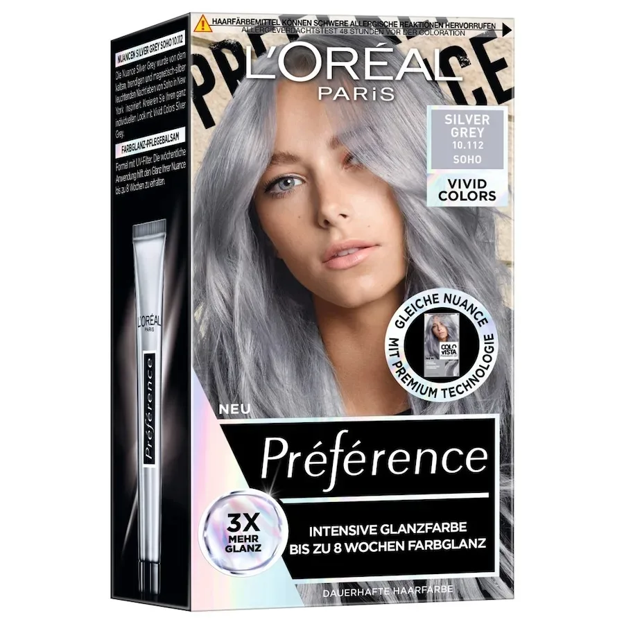 L?Oréal Paris Preference Vivid Colors Coloration 1 ct Grau