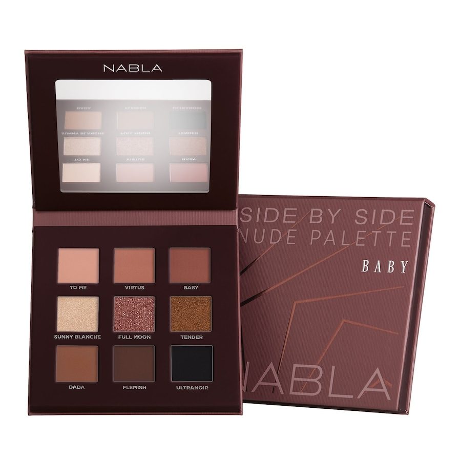 NABLA Side By Side Nude Palette Lidschatten 7,4 g Baby