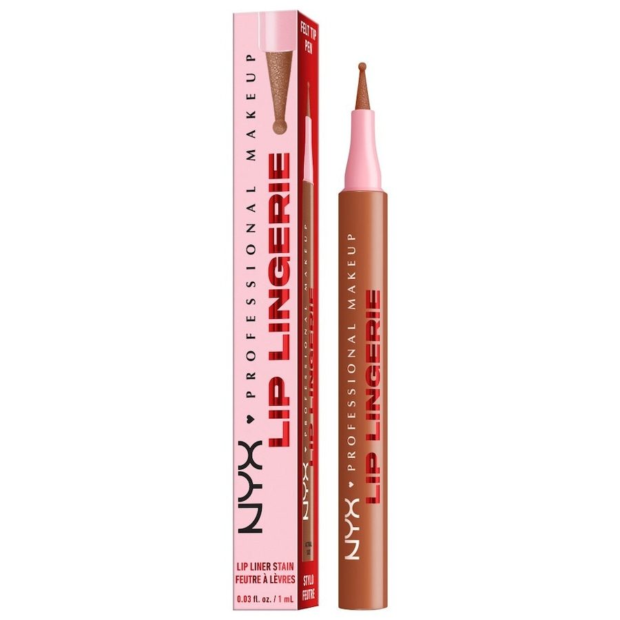 NYX-PROFESSIONAL-MAKEUP - Lip Lingerie Lip Liner Stain Seamless All Day Stain Waterproof, 1 ml, Barely There
