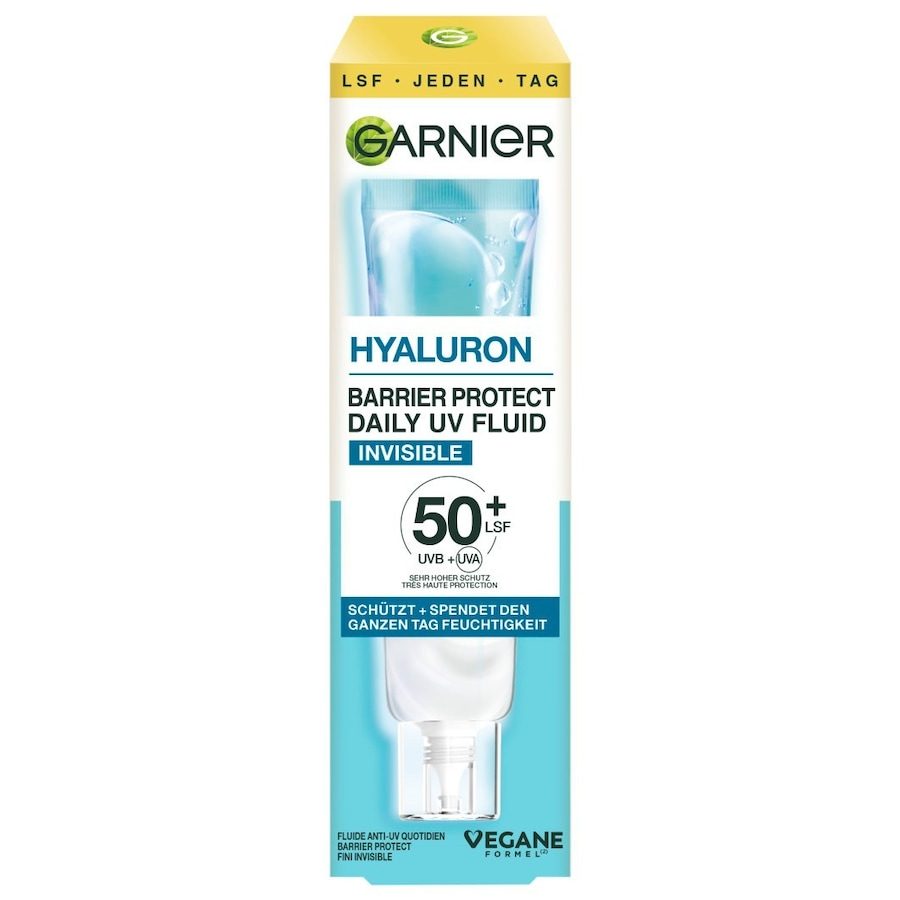 Garnier Hyaluron Barrier Protect Daily UV Fluid SPF 50+ Sonnenschutz 40 ml
