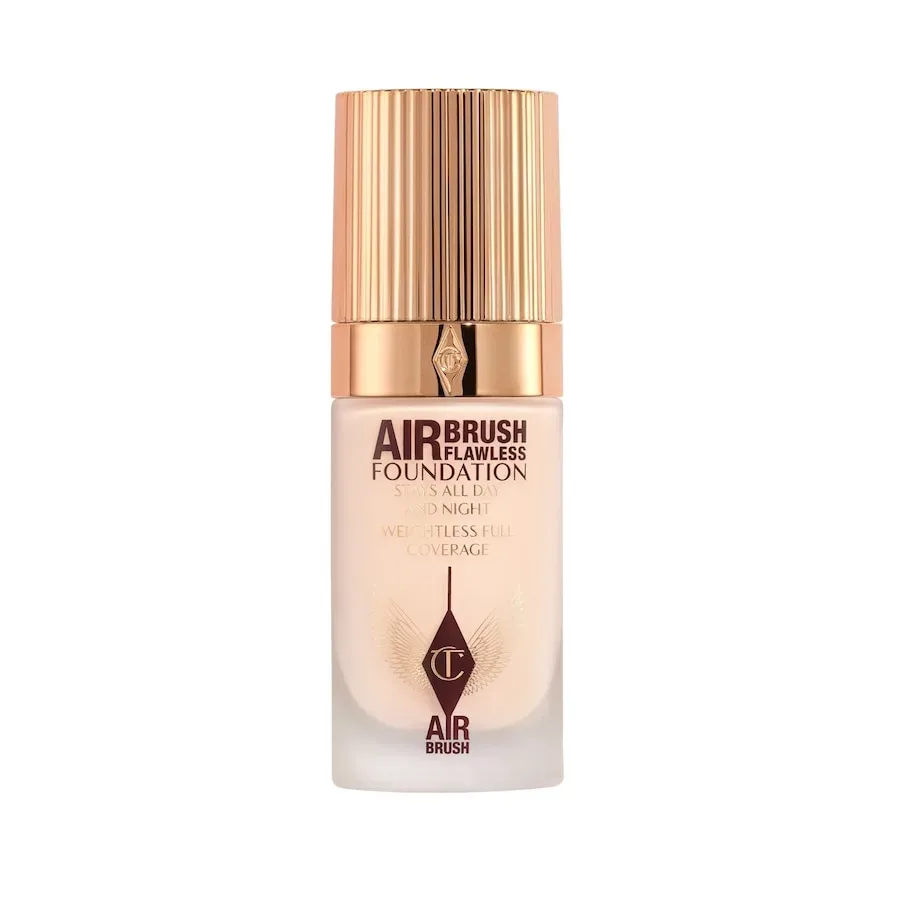 CHARLOTTE TILBURY - Airbrush Flawless Foundation – Leichte Foundation mit voller Deckkraft, 30 ml,  Cool