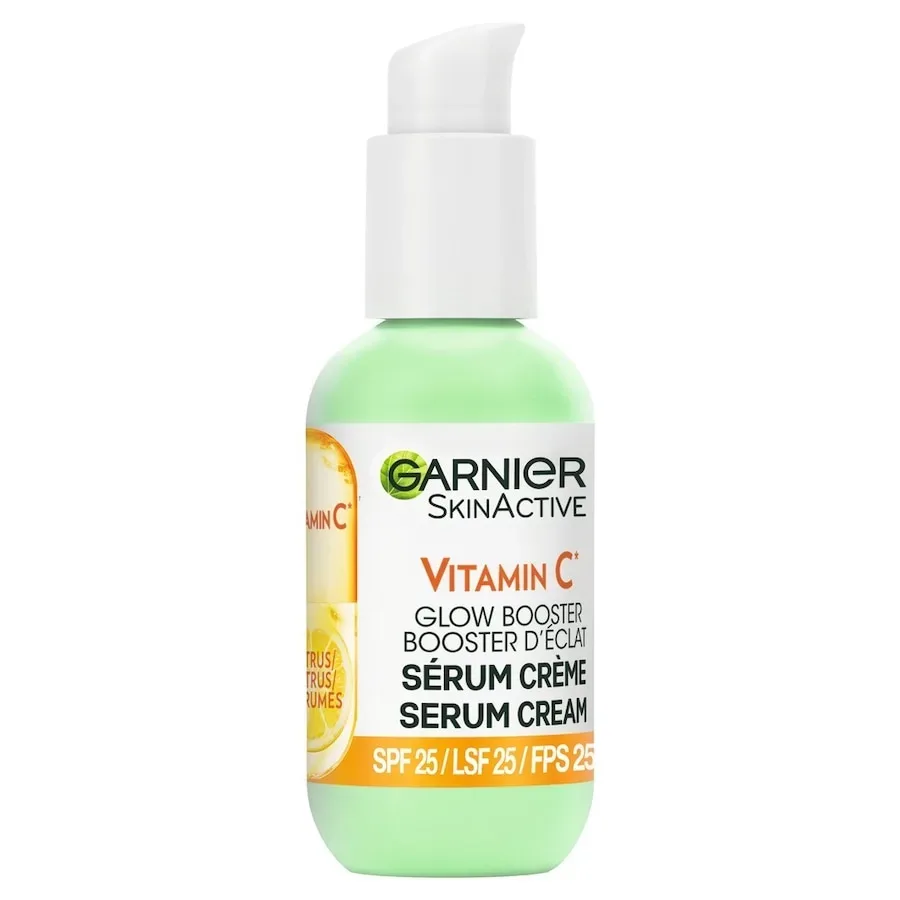 Garnier - Vitamin C* 2in1 Glow Booster Serum Crème, S.act Vitamin C Ser Cr Pb50ml Defr, 50 ml