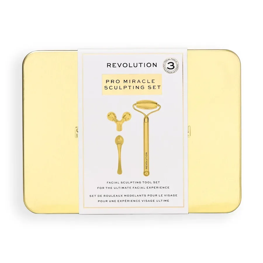 Revolution Skincare Miracle Sculpting Facial Roller Set Gesichtsmassage 1 ct