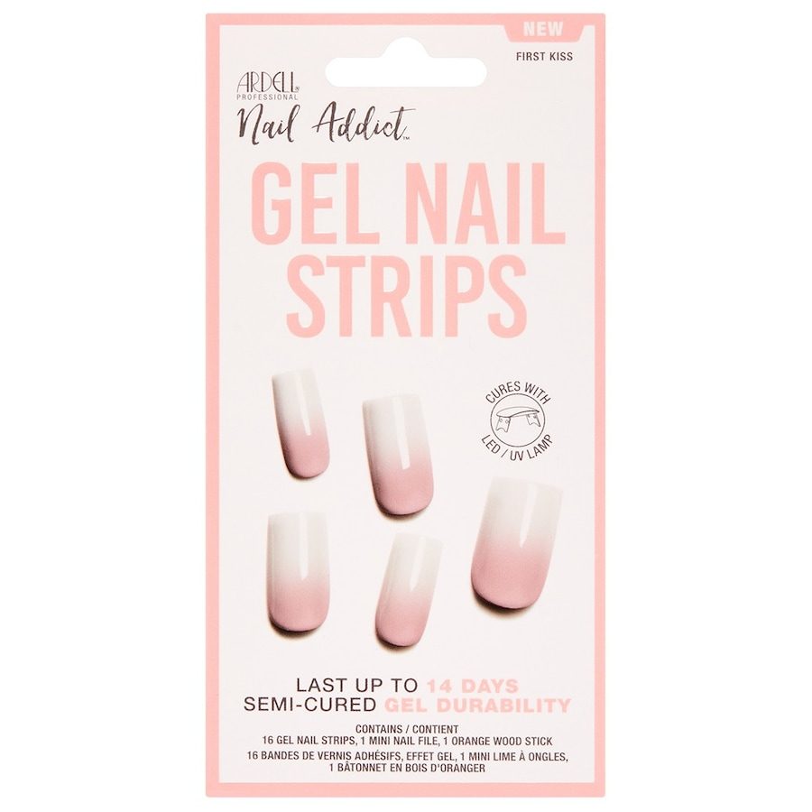 Ardell - Gel Nail Strips, First Kiss, Set