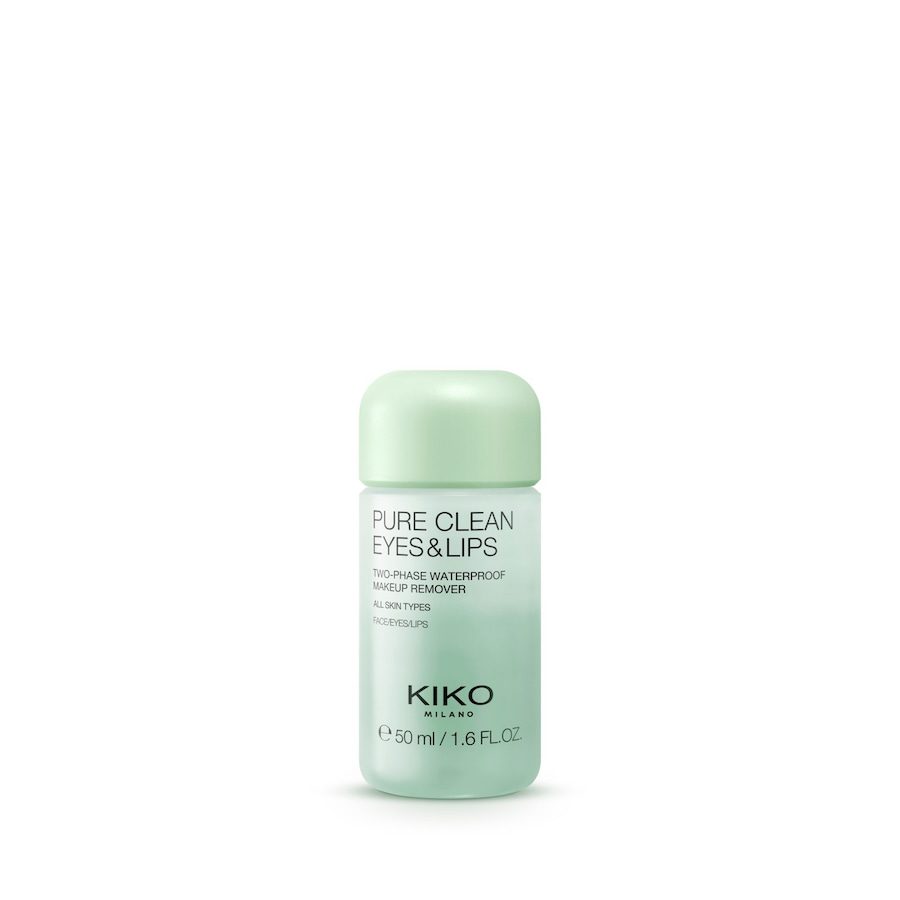 KIKO Milano Pure Clean Eyes + Lips Two-Phase Augenmake-up Entferner 50 ml