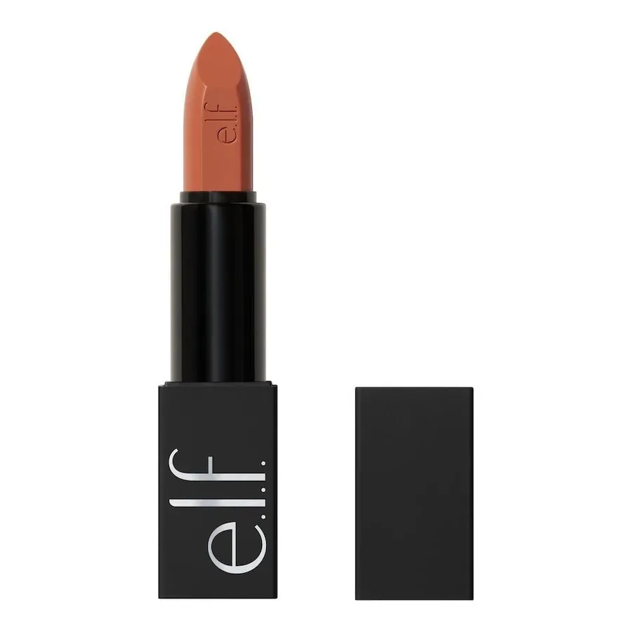 e.l.f. Cosmetics O Face Satin Lipstick Lippenstifte 3,8 g No Doubt - Pink Brown