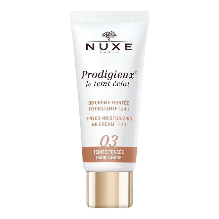 Nuxe - BB-Creme, Prodigieux® Le Teint Éclat strahlender Teint Getönte, feuchtigkeitsspendende BB-Creme | 24H, 30 ml, Dark
