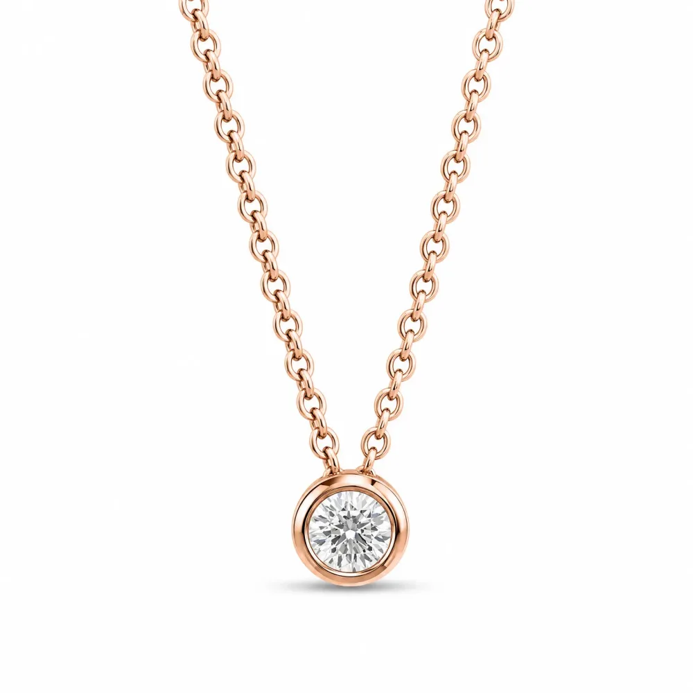 Best of Diamonds Halskette - Best of Diamonds Halskette 585 Gold Roségold Brillant - MK002P.0.15RG