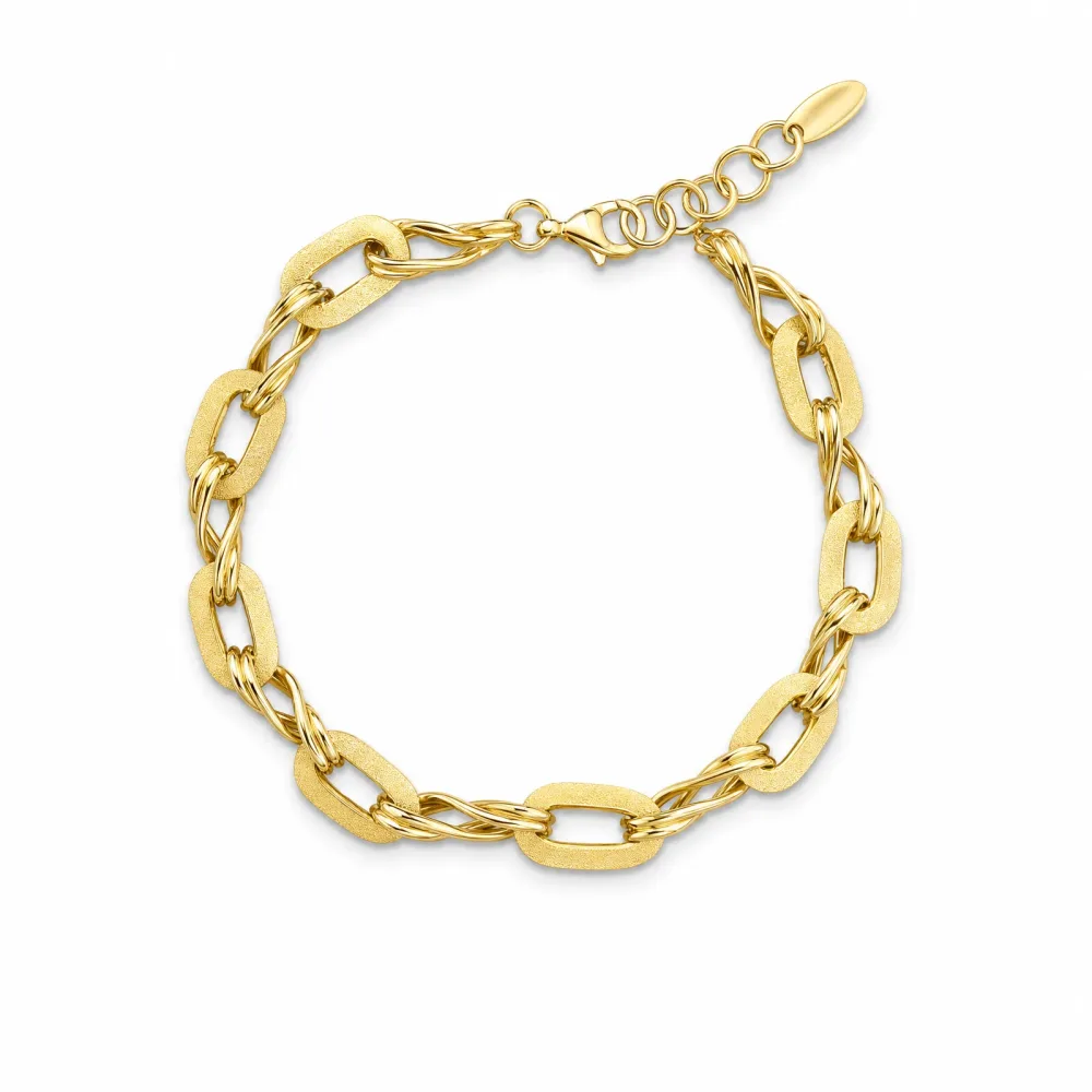 ELLA Juwelen Armband - ELLA Juwelen Damen Armband 585 Gold - NPU/AB76GG