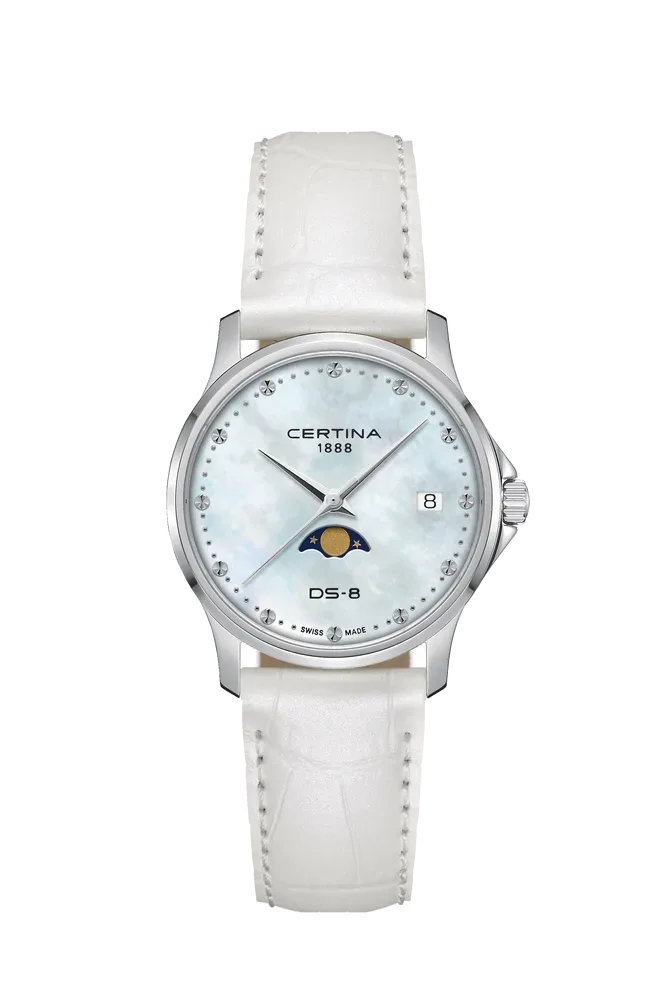 Certina Uhren - Certina DS-8 Moonphase Lady 32mm - C0452231613100