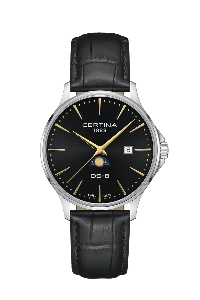 Certina Uhren - Certina DS-8 Moonphase Gent 38mm - C0454231605100