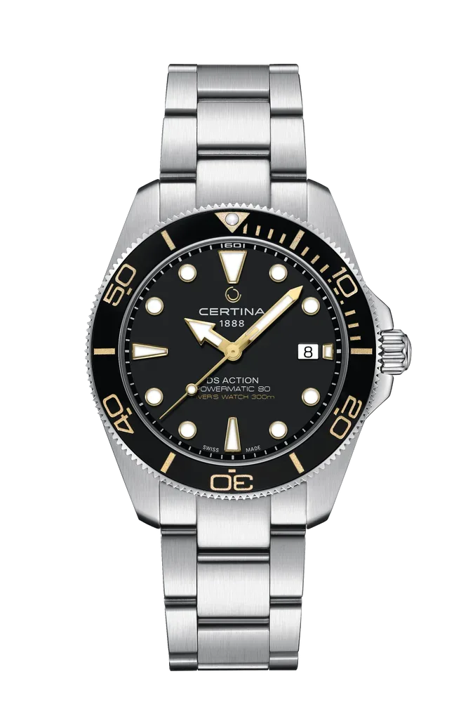 Certina Uhren - Certina DS Action Diver 40.5mm Powermatic 80 - C0484071105101
