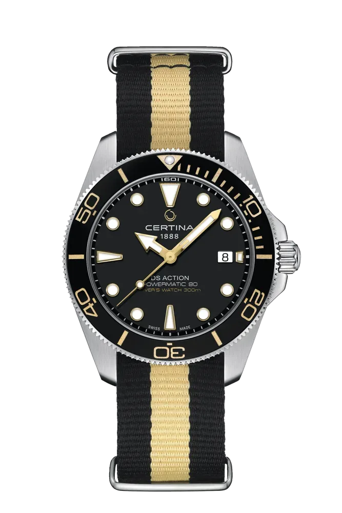 Certina Uhren - Certina DS Action Diver 40.5mm Powermatic 80 - C0484071805101