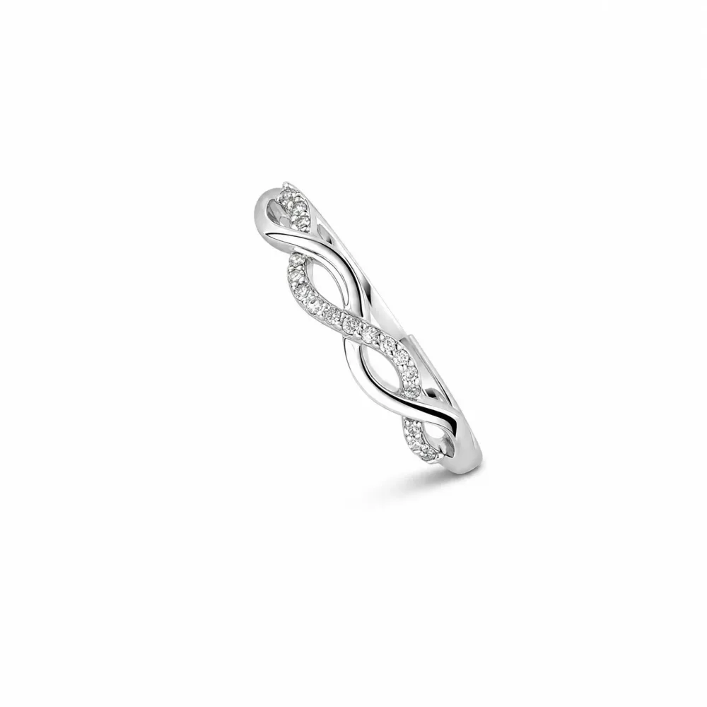 Stardiamant Ring - Stardiamant Ring 585 Gold mit Diamant - D6651W/54