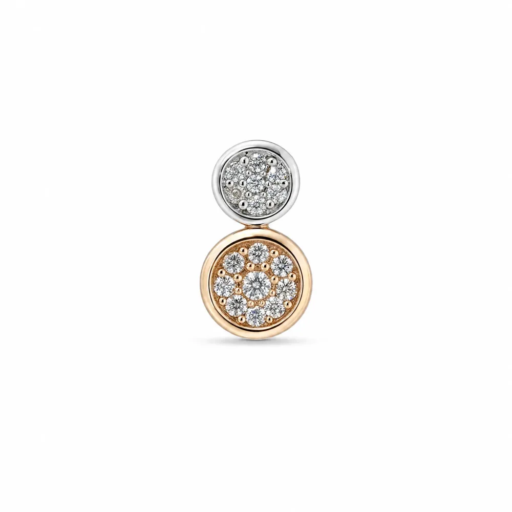 Palido Anhänger - Palido Anhänger bicolor 585 Gold Brillant - K13327RW