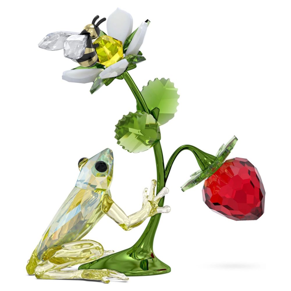 Swarovski Kristall Figuren - Idyllischer Frosch - 5667599