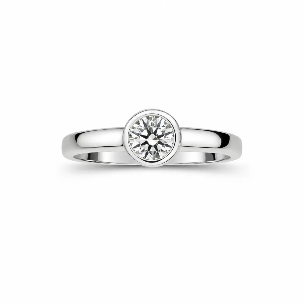 ELLA Juwelen Ring - ELLA Juwelen Ring Weißgold 585 mit Zirkonia - RG131