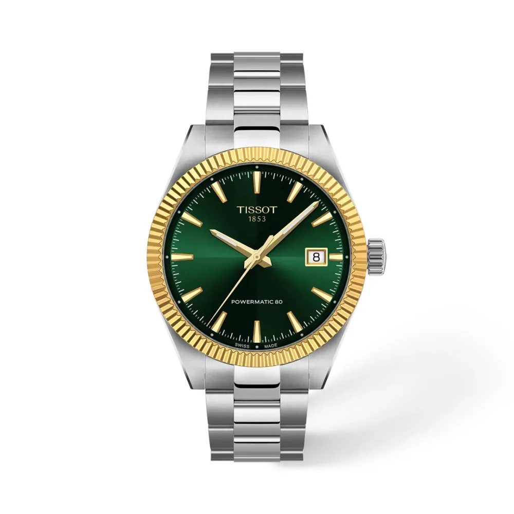 Tissot Uhren - Tissot Gentleman Goldlünette 38mm - T9348074109100