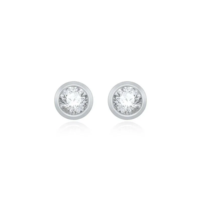 Best of Diamonds Ohrstecker - Brillant Weißgold 585 - MK002E.0.15WG