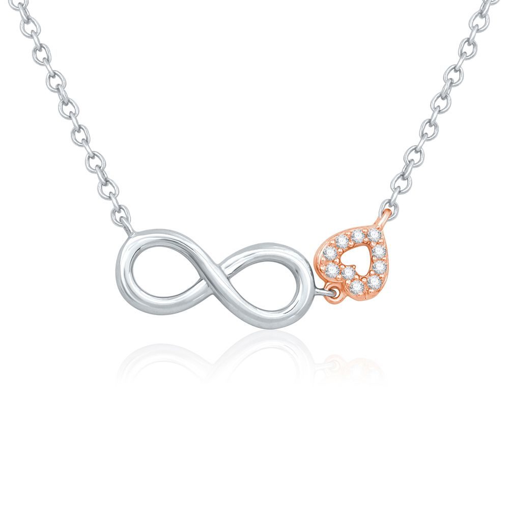 Best of Diamonds Collier - Infinity Heart - NK160.0.03WG/RG