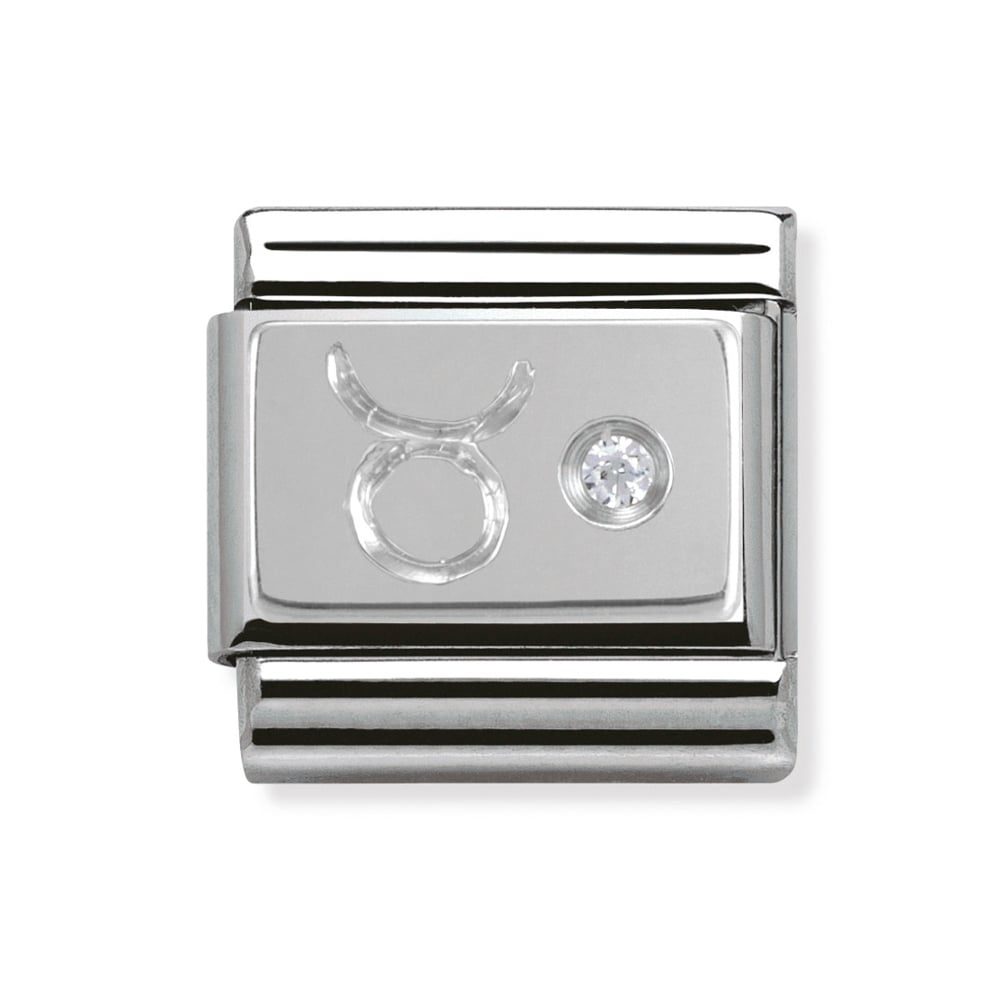 Nomination Classic - SilverShine Sternzeichen Stier mit Zirkonia - 330302/02