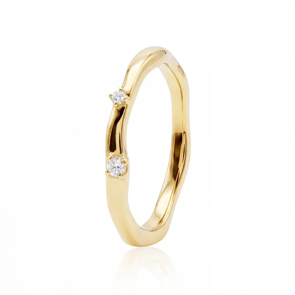 Maja Emulto Ring - Onda - EL00359.RG.YG