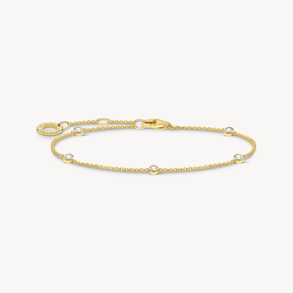 Thomas Sabo Armband - Weisse Steine - A1999-414-14-L19V