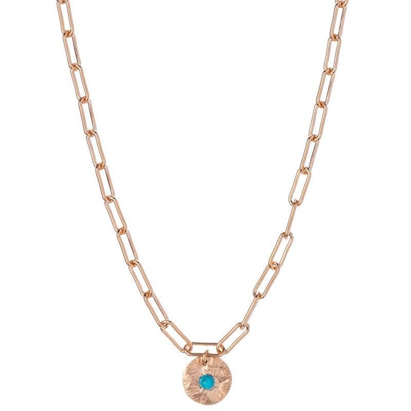 Alisia Halskette - AL1464-Rosato-Turchese