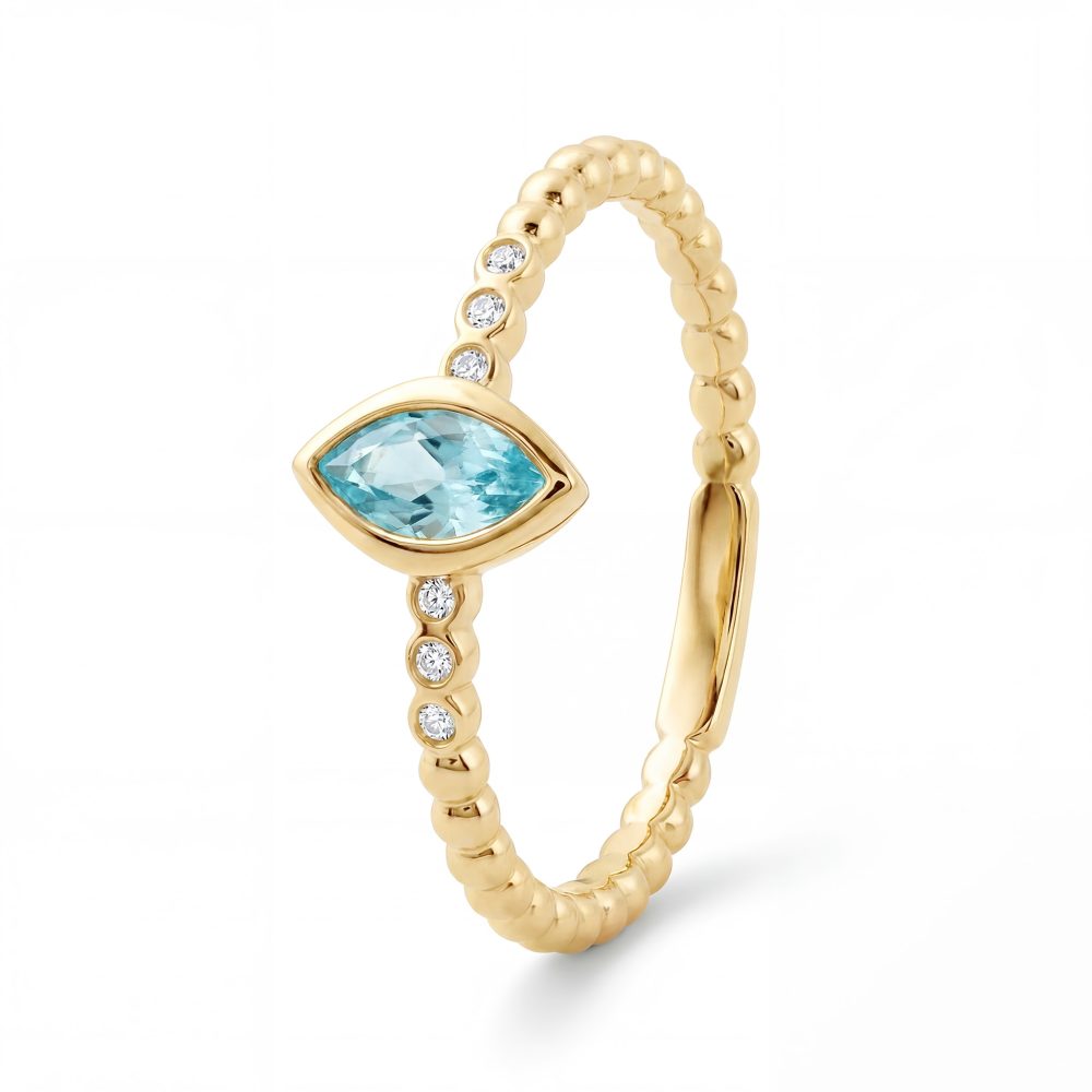 Maja Emulto Ring - Aquablue Bubble - EL00125.RG.APYG