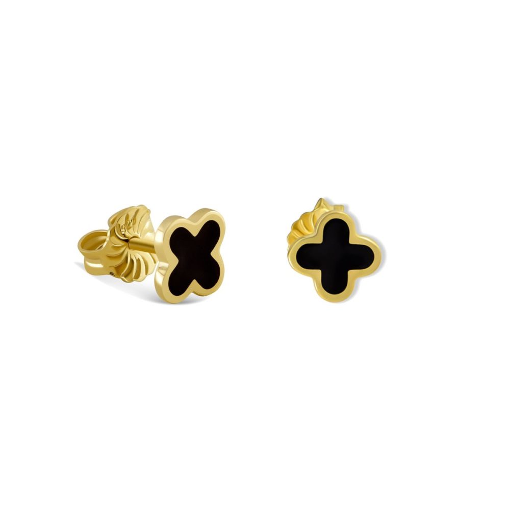 Maja Emulto Ohrstecker - Black Clover - EL0005.ER.YG.B