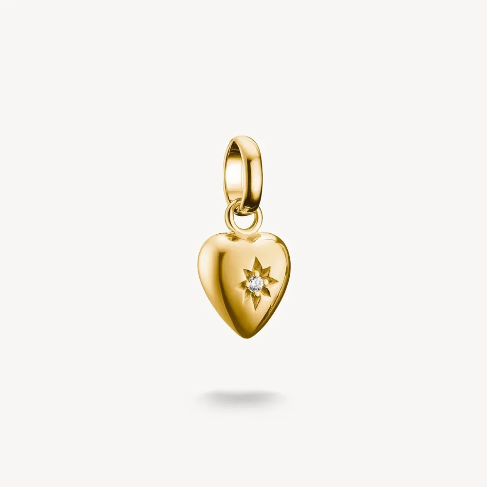Thomas Sabo Charm - Herz mit Stern - CC1234-414-14