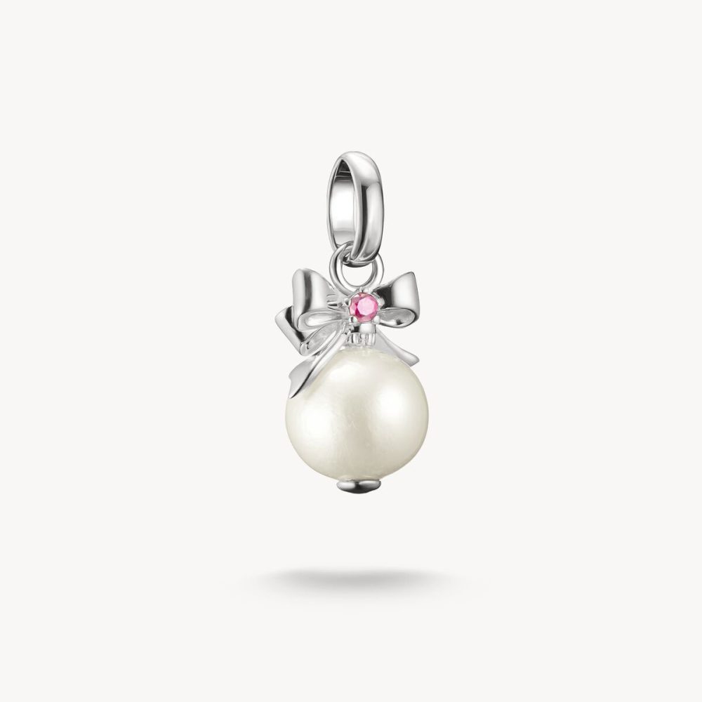 Thomas Sabo Charm - Perle mit Schleife - CC1323-167-14