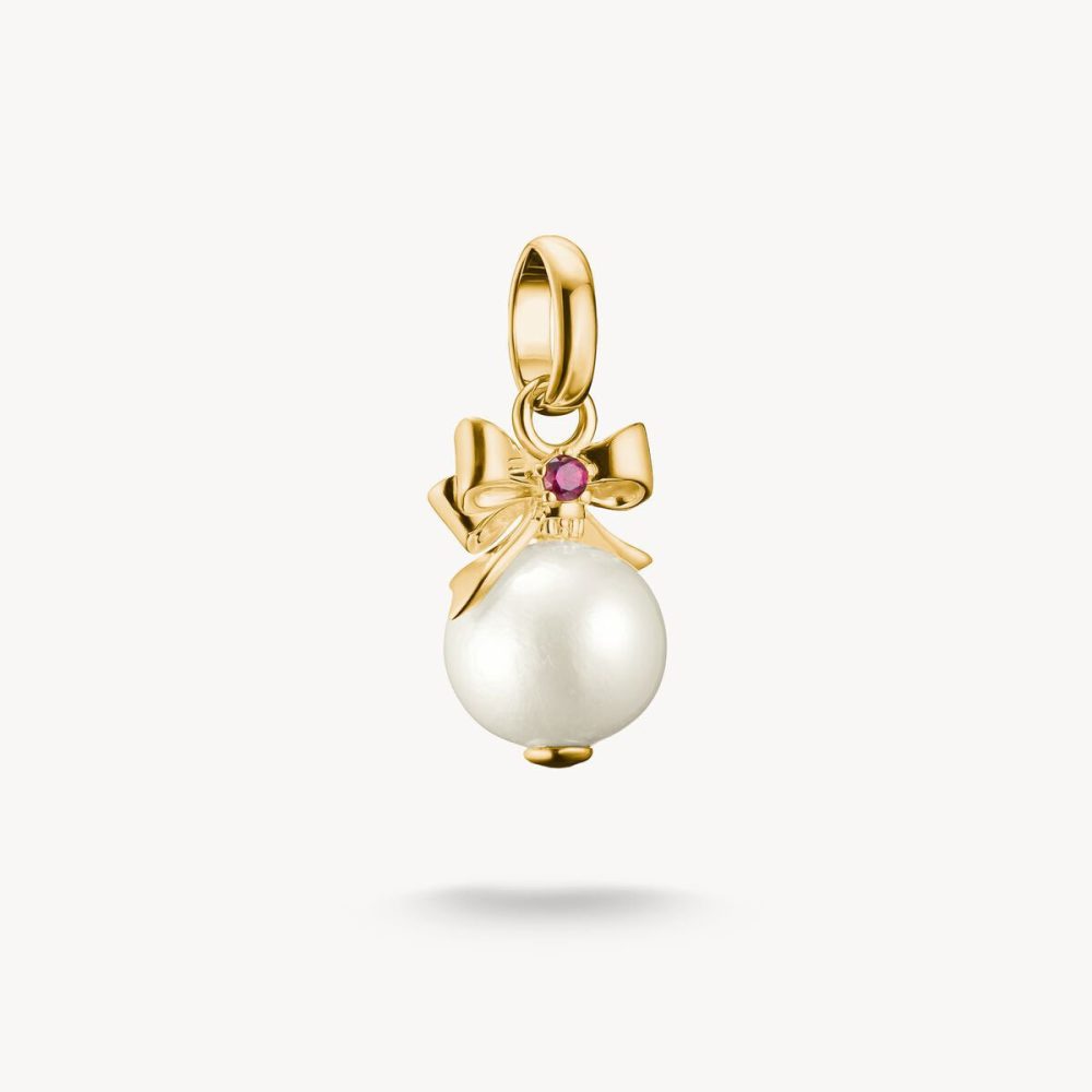 Thomas Sabo Charm - Perle mit Schleife - CC1323-430-14