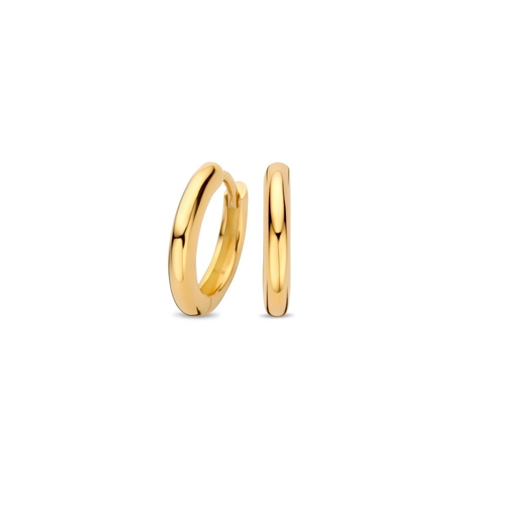 FJF JEWELLERY Creolen - Creole Classic 14mm - FJF0030049SYG