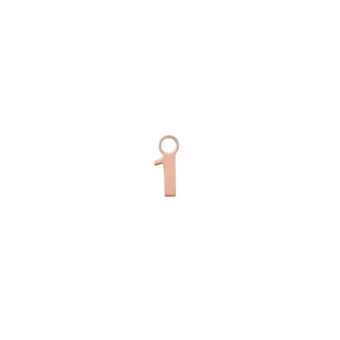 Maman et Sophie Charm für Ohrschmuck - Zahl 1 - conum1r