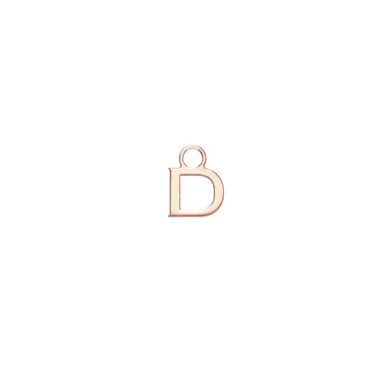 Maman et Sophie Charm für Ohrschmuck - Buchstabe D - coalfrD