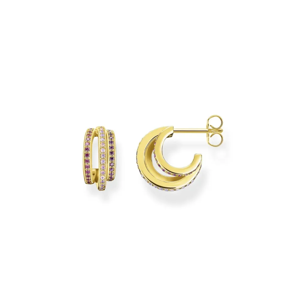 Thomas Sabo Ohrringe - Ringe Gold - CR663-973-7
