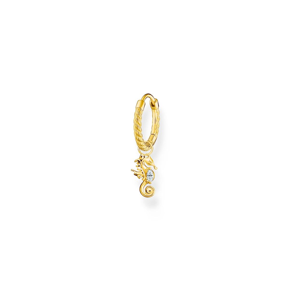 Thomas Sabo Creolen - Creole mit Seepferdchen (einzeln) - CR698-414-14