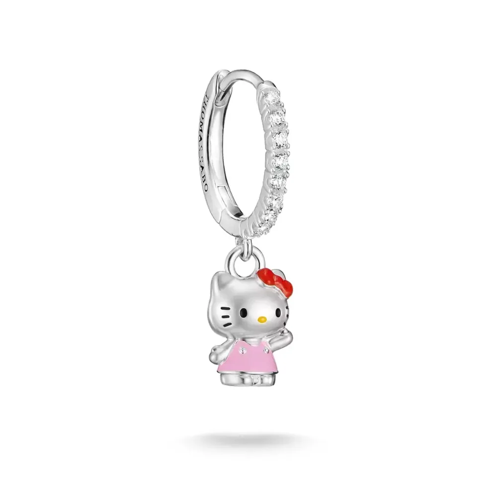 Thomas Sabo Creolen - Hello Kitty Single-Creole - CR772-M06-7