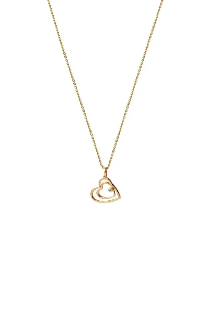 Stardiamant Anhänger - Brillant Gelbgold 585 - D5064/G