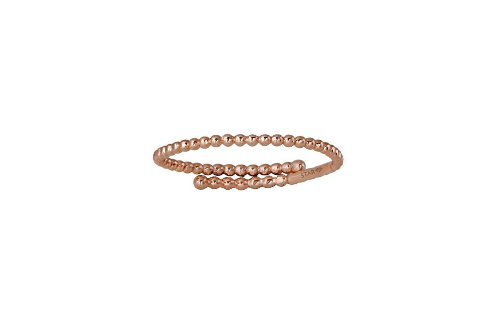 Stardiamant Ring - Roségold 585 - D6476/R