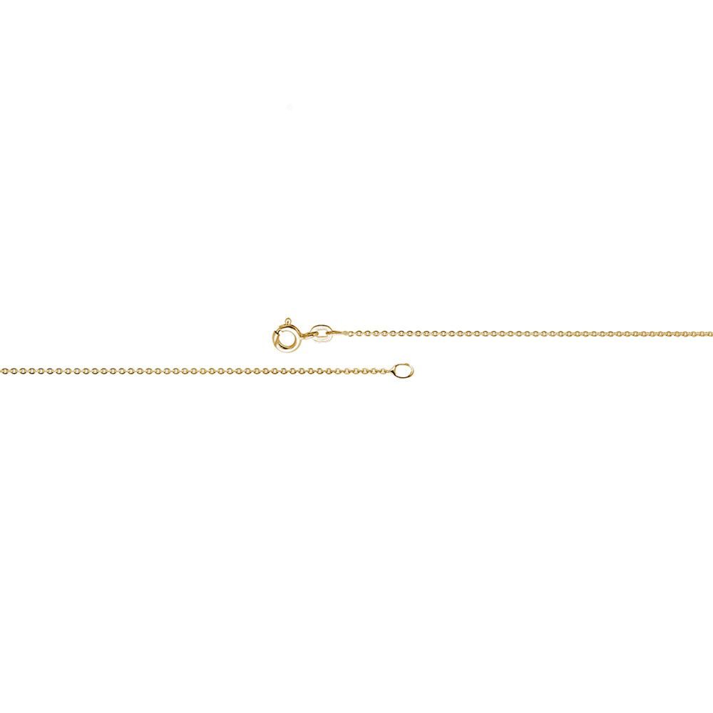Stardiamant Halskette - Karree - Gelbgold 585 - DKK151G