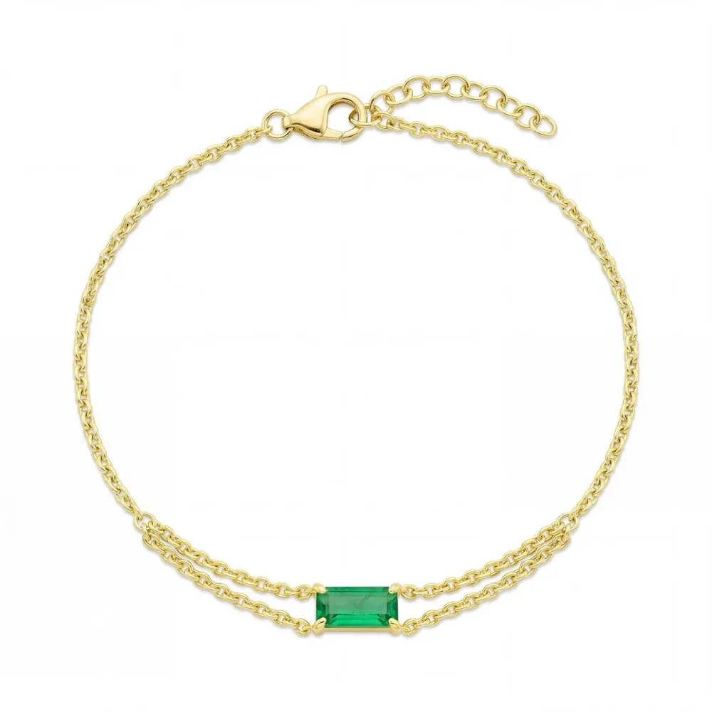 Maja Emulto Armband - Green Elegance - EL00133.BR.YG.YW