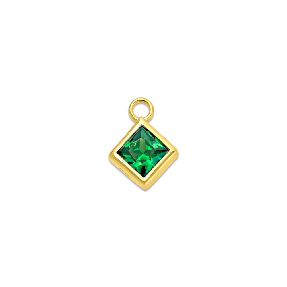 Maja Emulto Charm für Ohrschmuck - Verde Vigneto - EL00166.ER.YG.YW