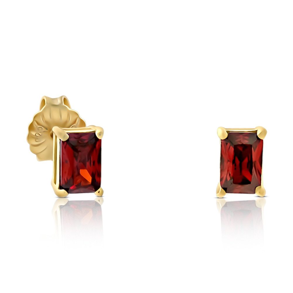 Maja Emulto Ohrstecker - Veloura Red - EL00357.ER.YG