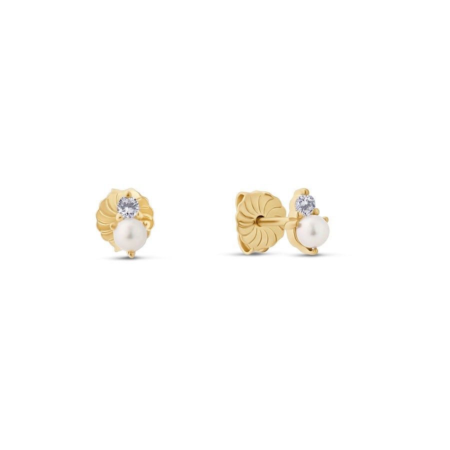 Maja Emulto Ohrstecker - Pure Pearl - EL00371.ER.YG.WH