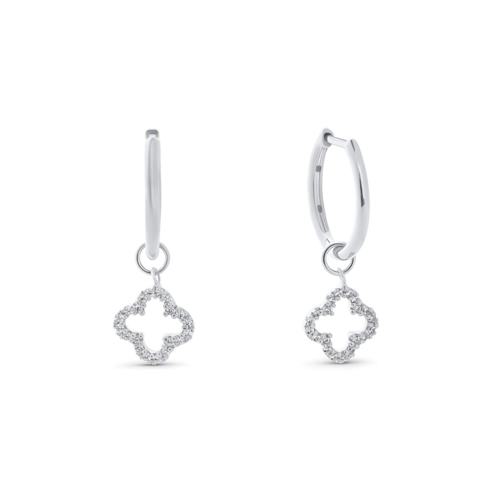 Maja Emulto Creolen - Sparkle Clover - EL00424.ER.RH.CZ