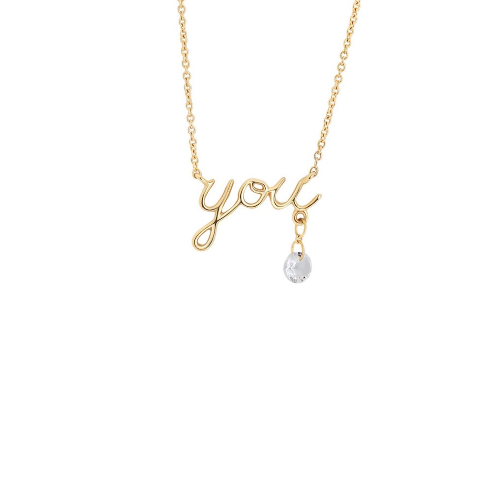 Maja Emulto Halskette - You - EL00645.NE.YG