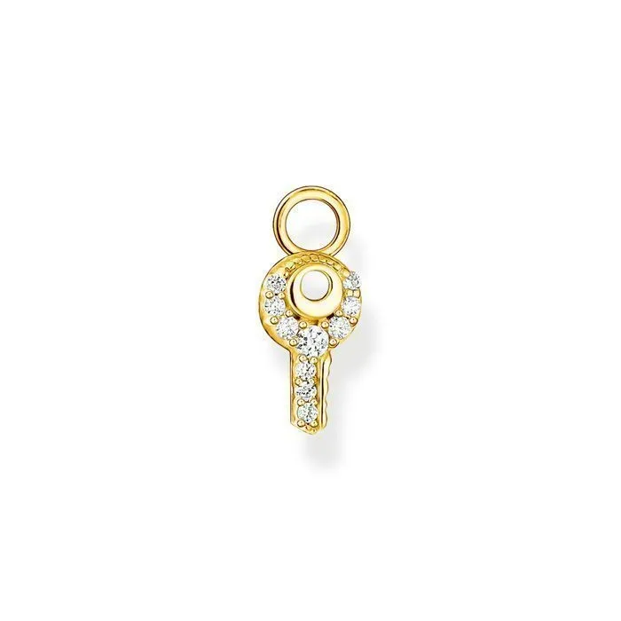 Thomas Sabo Ohrring Anhänger - Einzel Schlüssel - EP015-414-14